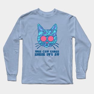 Funky Cat Long Sleeve T-Shirt